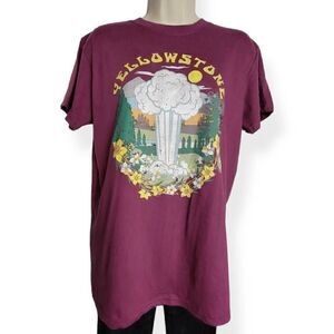 Yellow Stone Hot Spring Tee XS